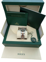 Rolex Datejust 41mm Sundust Dial Two-Tone Everose Gold Fluted Bezel Watch 126331