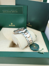 Rolex Datejust 41mm Sundust Dial Two-Tone Everose Gold Fluted Bezel Watch 126331