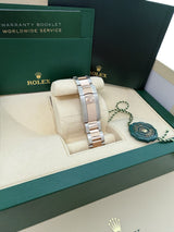 Rolex Datejust 41mm Sundust Dial Two-Tone Everose Gold Fluted Bezel Watch 126331
