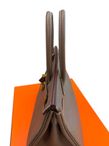 Hermès Birkin 30 Etoupe Epsom Leather With Gold Hardware Handbag