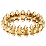 Cartier Clash De Cartier Medium Model Ring 18K Yellow Gold Size 60