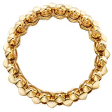 Cartier Clash De Cartier Medium Model Ring 18K Yellow Gold Size 60