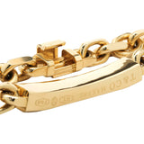 Tiffany & Co. 18 Karat Yellow Gold ID Bracelet 8.5 Inches