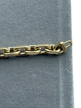 Tiffany & Co. 18 Karat Yellow Gold ID Bracelet 8.5 Inches