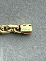 Tiffany & Co. 18 Karat Yellow Gold ID Bracelet 8.5 Inches