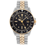 Rolex GMT-Master 40mm Yellow Gold Steel Black Dial Jubilee Watch 16753