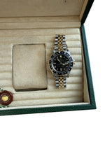 Rolex GMT-Master 40mm Yellow Gold Steel Black Dial Jubilee Watch 16753