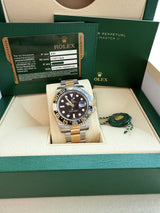 Rolex GMT-Master II 40mm Steel Yellow Gold Two-Tone Ceramic Bezel Watch 116713LN