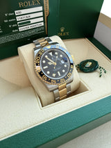 Rolex GMT-Master II 40mm Steel Yellow Gold Two-Tone Ceramic Bezel Watch 116713LN