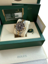 Rolex GMT-Master II 40mm Steel Yellow Gold Two-Tone Ceramic Bezel Watch 116713LN