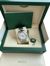 Rolex Daytona Steel 40mm White Dial Steel Oyster Bracelet Men's Watch 116520