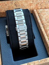 Girard Perregaux Laureato 34mm Diamond Bezel Steel Blue Dial 80189D11A431-11A