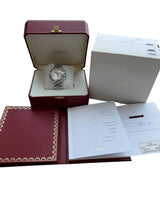 Cartier Ballon Bleu 42mm Steel Silver Dial Automatic Men's Watch W69012Z4