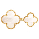 Van Cleef & Arpels Magic Alhambra Mother of Pearl Between The Finger Ring Gold