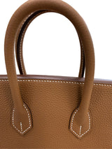 Hermes Birkin 25 Gold Togo Leather With Gold Hardware Handbag