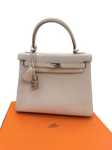 Hermès Kelly 25 Retourne Beton Togo Leather With Palladium Hardware