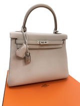 Hermès Kelly 25 Retourne Beton Togo Leather With Palladium Hardware