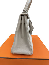 Hermès Kelly 25 Retourne Beton Togo Leather With Palladium Hardware