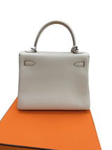 Hermès Kelly 25 Retourne Beton Togo Leather With Palladium Hardware