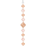Van Cleef & Arpels Sweet Alhambra 4 Motifs Mother Of Pearl Watch 18K Rose Gold
