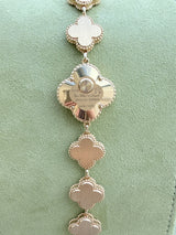 Van Cleef & Arpels Sweet Alhambra 4 Motifs Mother Of Pearl Watch 18K Rose Gold