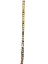 Anita Ko 42 Emerald Cut Bezel Diamond Tennis Bracelet In 18K Rose Gold
