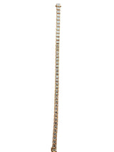 Anita Ko 42 Emerald Cut Bezel Diamond Tennis Bracelet In 18K Rose Gold