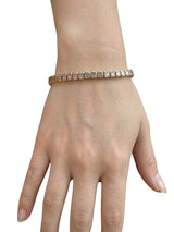 Anita Ko 42 Emerald Cut Bezel Diamond Tennis Bracelet In 18K Rose Gold