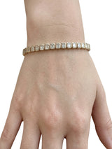 Anita Ko 42 Emerald Cut Bezel Diamond Tennis Bracelet In 18K Rose Gold