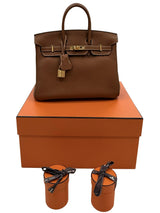 Hermes Birkin 25 Gold Togo Leather With Gold Hardware
