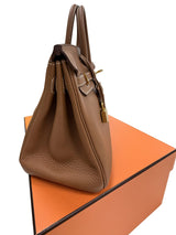 Hermes Birkin 25 Gold Togo Leather With Gold Hardware
