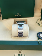 Rolex Oyster Perpetual 31mm Midsize Steel Pink Dial Ladies Watch 177200