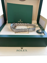 Rolex Oyster Perpetual 31mm Midsize Steel Pink Dial Ladies Watch 177200