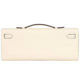 Hermès Kelly Cut Nata Swift Leather With Gold Hardware