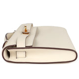 Hermès Kelly Cut Nata Swift Leather With Gold Hardware