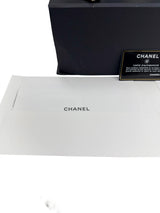 Chanel Quilted Calfskin Leather Medium Boy Top Handle Flap Handbag Black