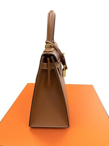 Hermès Kelly Sellier 28 Gold Epsom Leather With Gold Hardware