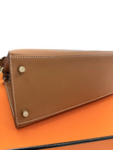 Hermès Kelly Sellier 28 Gold Epsom Leather With Gold Hardware