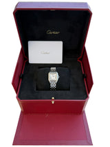 Cartier Mini Panthère De Cartier Watch Silver Dial Steel Ladies Watch WSPN0012