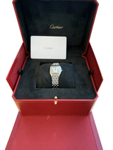 Cartier Mini Panthère De Cartier Watch Silver Dial Steel Ladies Watch WSPN0012
