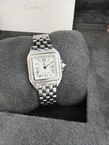 Cartier Mini Panthère De Cartier Watch Silver Dial Steel Ladies Watch WSPN0012