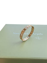 Van Cleef & Arpels Perlée Clovers Large Model Bracelet 18K Rose Gold
