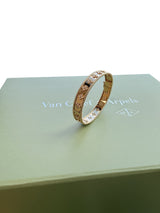 Van Cleef & Arpels Perlée Clovers Large Model Bracelet 18K Rose Gold