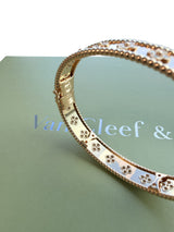 Van Cleef & Arpels Perlée Clovers Large Model Bracelet 18K Rose Gold