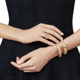 Van Cleef & Arpels Perlée Clovers Large Model Bracelet 18K Rose Gold