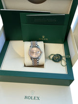 Rolex Datejust 31mm Midsize Ladies Steel Gold Two-Tone Jubilee Pink Dial 278271