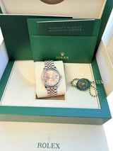 Rolex Datejust 31mm Midsize Ladies Steel Gold Two-Tone Jubilee Pink Dial 278271