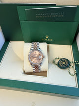 Rolex Datejust 31mm Midsize Ladies Steel Gold Two-Tone Jubilee Pink Dial 278271