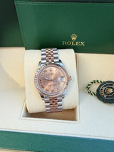 Rolex Datejust 31mm Midsize Ladies Steel Gold Two-Tone Jubilee Pink Dial 278271