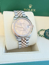Rolex Datejust 31mm Midsize Ladies Steel Gold Two-Tone Jubilee Pink Dial 278271